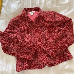 Silk Leopard Jacket